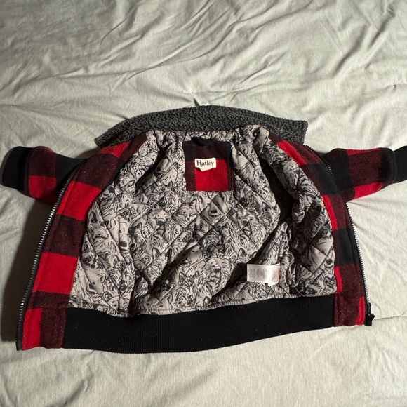 Hatley Red and Black Plaid Jacket - Picture 2 of 5